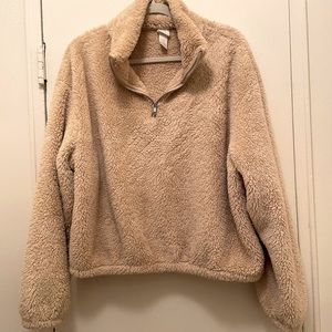 H&M teddy sweater